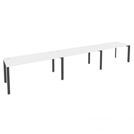 Рабочая станция на П-образном м/к ОНИКС О.МП-РС-3.4.7 Белый Бриллиант/Антрацит / ONIX O.MP-RS-3.4.7_0