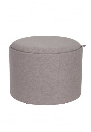 Пуф-столик с ящиком Хюгге L рогожка Бежевый_1