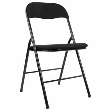 Стул складной для дома и офиса BRABIX Golf CF-007 ткань Черный_2