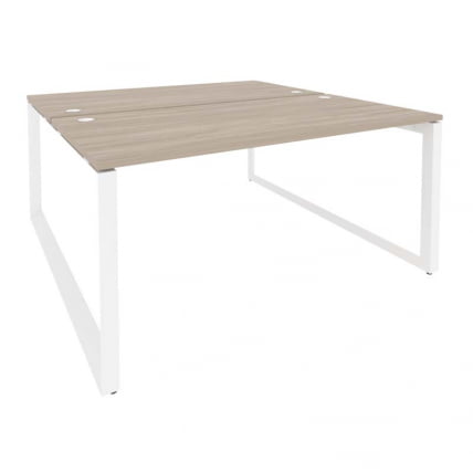 Рабочая станция на О-образном м/к ONIX O.MO-D.RS-2.4.8 Дуб Аттик/Белый_0
