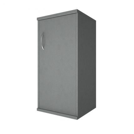 Шкаф низкий узкий правый Riva А.СУ-3.1 Пр Серый_0