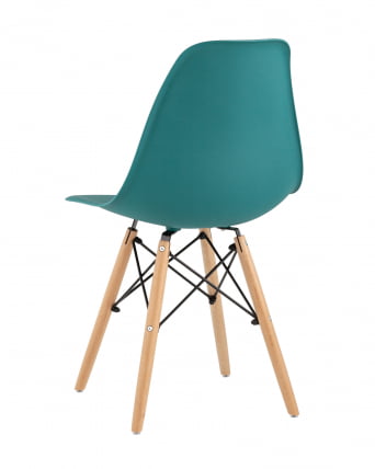 Стул Eames Style DSW темно-бирюзовый (разборный каркас)_2