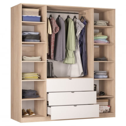 Шкаф распашный R-198х180х60-3-TR-M(ВД)_1