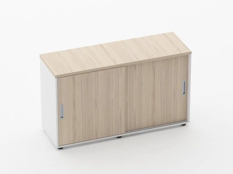 Тумба-купе для рабочего модуля Deka 9.02.125 Туя/Белый_0