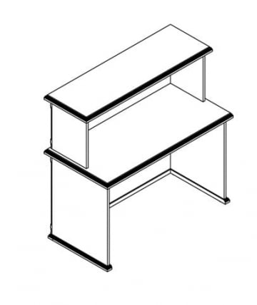 Стойка ресепшен RMS 090 Венге магия_4