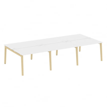 Рабочая станция ONIX WOOD OW.D.RS-6.2.8 Белый Бриллиант/Светлый_0