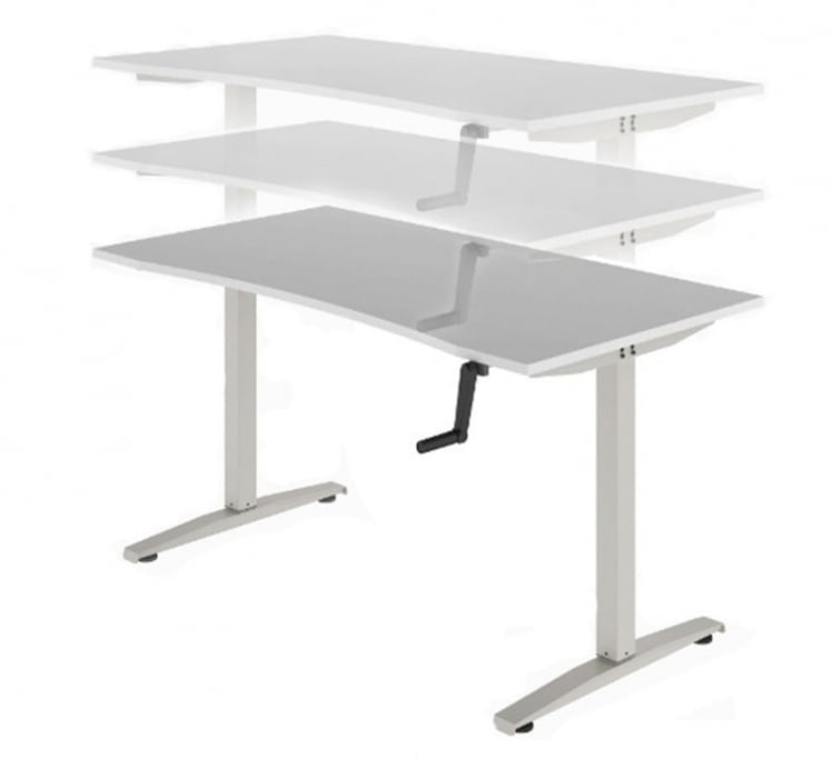 Стол рабочий XTUP 147 Бук Тиара_1