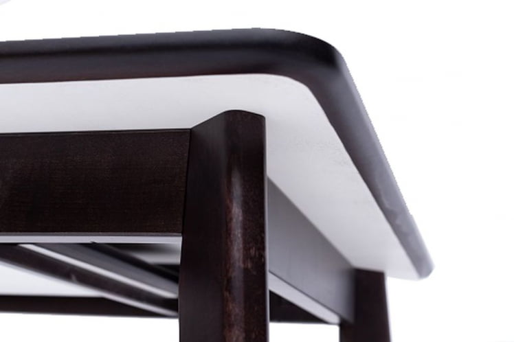 Стол обеденный Пегас Plus 120x75 Морилка Дуб золотой Эмаль белая_8