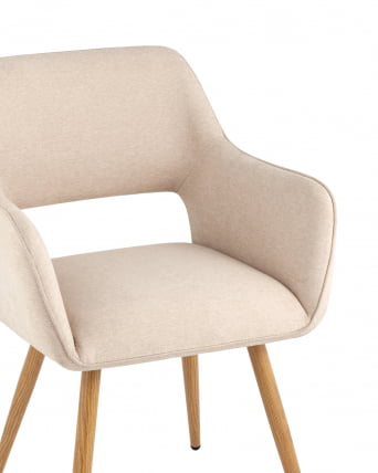 Комплект из двух стульев Кромвель ИИ бежевый 2 шт / II_4