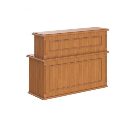 Стойка ресепшен RMS 160 Орех гарда_0