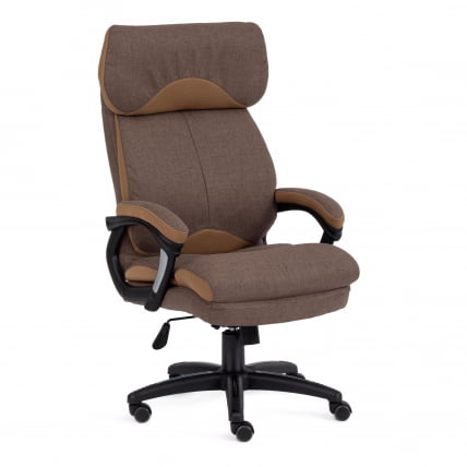 Кресло DUKE ткань, коричневый/бронзовый, фостер 4/TW-21_0