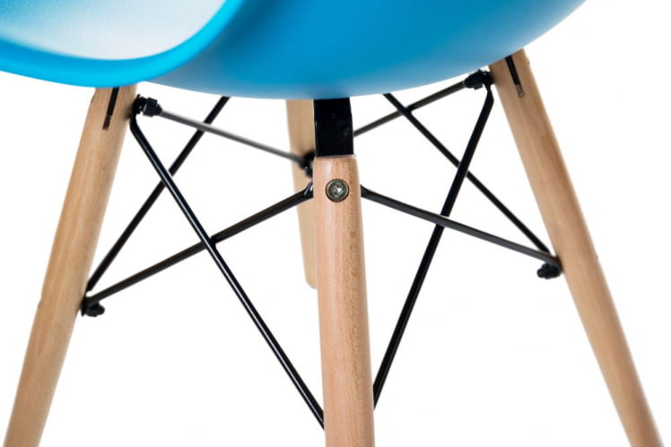 Стул обеденный ДОБРИН ДСВ Голубой БЕ-02 / DOBRIN DSW BE-02_5