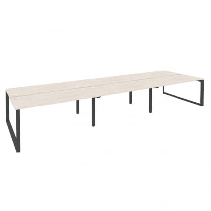 Рабочая станция на О-образном м/к ОНИКС О.МО-Д.РС-6.4.7 Денвер Светлый/Антрацит / ONIX O.MO-D.RS-6.4.7_0