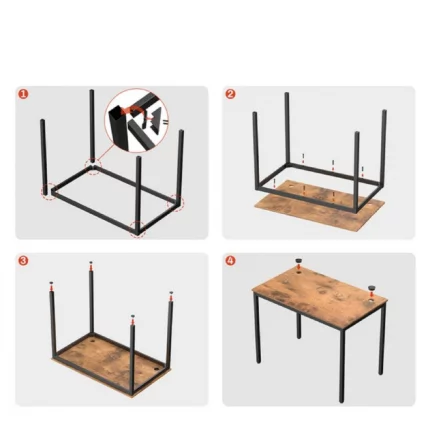 Стол письменный EUREKA ERK-CD-039VP Vintage Brown_4