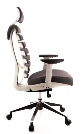 Эргономичное кресло Ergo Black ткань Серый_1