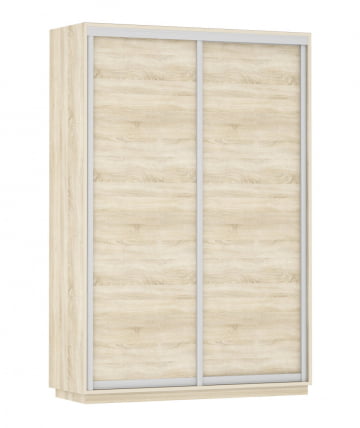 Шкаф-купе двухдверный Экспресс Дуо Элемент 1400х2200х Дуб сонома / 1400х2200h_0