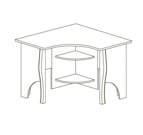 Стол угловой АЛИСА 558_1