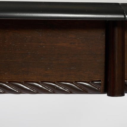 Стол раскладной Royal ( RY-T6EX ) дерево гевея/мдф, 150+44х106х75см, Tobacco_5