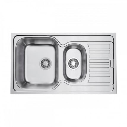 Мойка Omoikiri Kashiogawa 86-2-In Нерж.Сталь/Нержавеющая Сталь_0