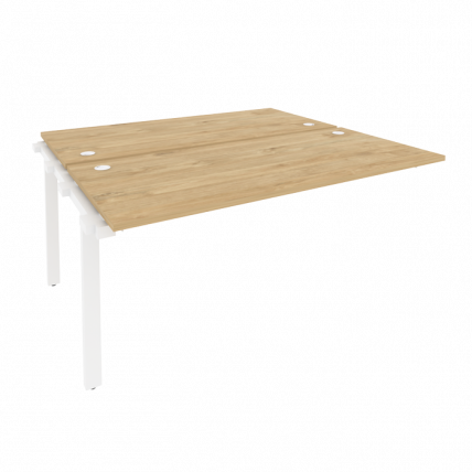 Наборный элемент рабочей станции на м/к ОНИКС О.М-2.НРС-4.7 Тиквуд Светлый/Белый / ONIX O.M-2.NRS-4.7_0