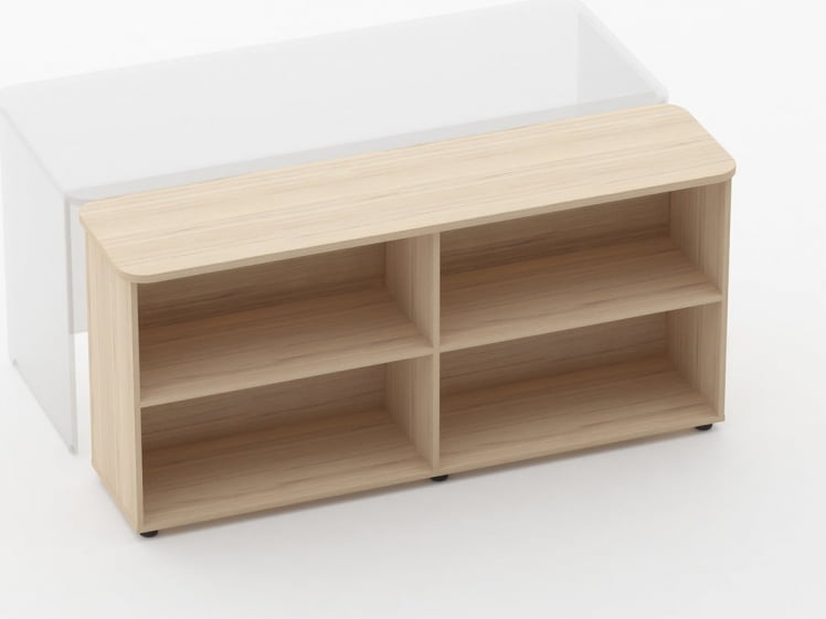 Тумба приставная к столу Glassy 3.18.104 Туя_1