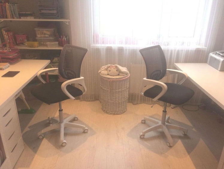 Кресло оператора Chairman 696 white TW-12 Серое_6