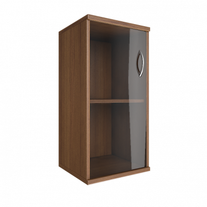 Шкаф низкий узкий левый Riva А.СУ-3.2 Л Орех Гварнери_0