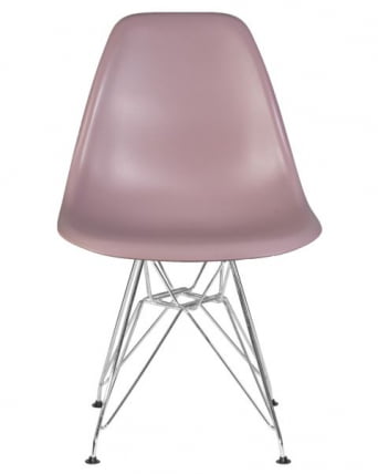 Стул обеденный ДОБРИН ДСР (ножки хром, цвет сиреневый (П-04)) 4 шт / DOBRIN DSR (P-04))_7