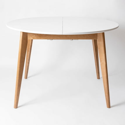 Стол обеденный Орион Plus 100x100 Дуб натуральный_0