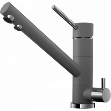 Смеситель Omoikiri Tonami-Pl Латунь/Гранит/Платина_0