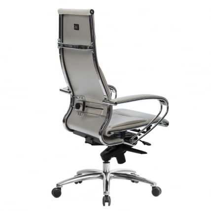 Кресло руководителя Samurai Lux Белый лебедь_1