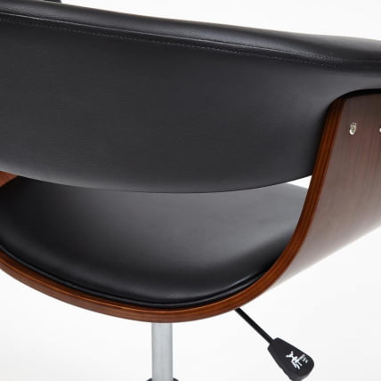 Кресло VIMTA орех, кож/зам черный_3