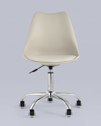 Стул офисный BLOK SN пластиковый бежевый_4