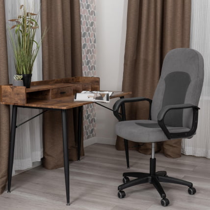 Кресло ПАРМА (22) велюр/ткань, серый, 29/ТВ-12 / PARMA 29/TW-12_12