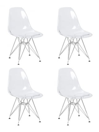 Стул обеденный ДОБРИН ДСР CАСПЕР (ножки хром, цвет прозрачный) 4 шт / DOBRIN DSR CASPER_0