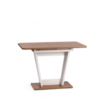 Стол обеденный FOX раздвижной ЛДСП, 68.6x110-145x75 см, Дуб Канзас/Пепел_3