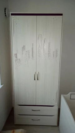 Шкаф для одежды Мегаполис 55.01 Сосна Астрид_14