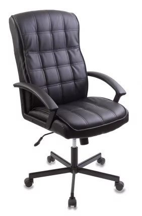 Кресло руководителя Бюрократ CH-823 AXSN BLACK Черное_0