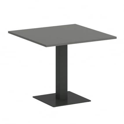 Стол журнальный квадратный HOME OFFICE VR.SP-5-90.2 Металлик/Антрацит металл_0