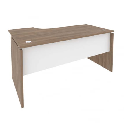 Стол эргономичный правый ОНИКС О.СА-1Р Дуб Аризона/Белый / ONIX O.SA-1R_0