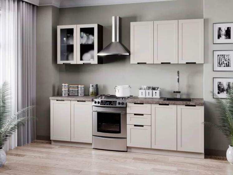 Панель окончание тумбы кухонной 722 мм Джамис ЛД 296.970.000 Кашмир_1