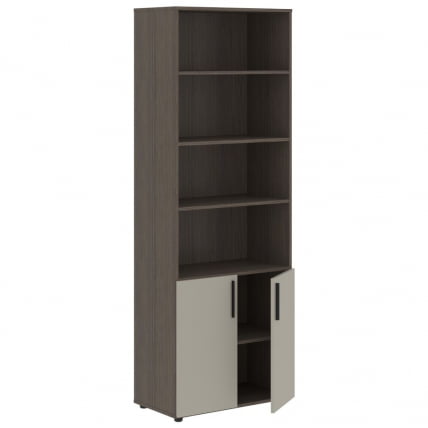 Шкаф с 1 комплектом глухих малых дверей VELION VHCS 80.5 Аметист Дуб Сильвер_1