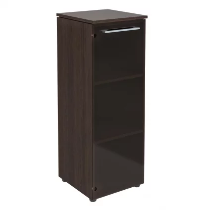 Шкаф колонка со стеклянной дверью ММC 42.2 Венге Магия / MMC_0