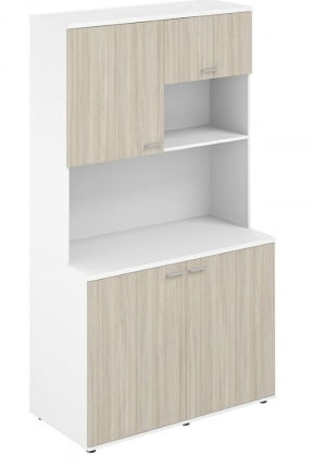 Офисная мини-кухня Сигма СГ.1001.ВХ.ОЛ Белый Дуб светлый / Sigma SG.1001.WH.OL_0