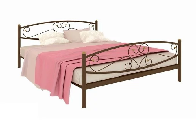 Кровать Каролина Plus 1600х1900 Коричневая_0