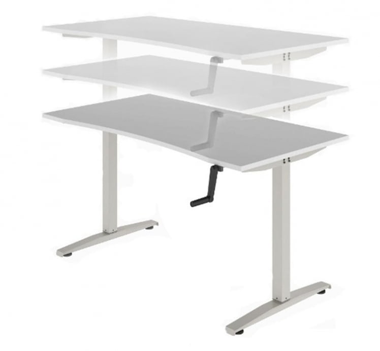 Стол рабочий XTUP 127 Дуб Сонома_1