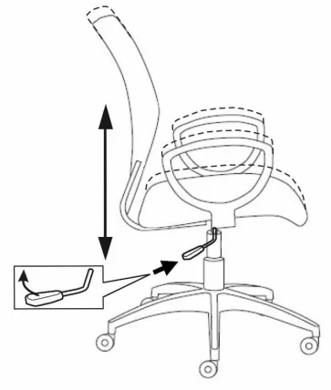 Кресло офисное Бюрократ CH-599/R/TW-97N_8