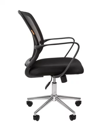 Кресло для оператора Chairman 698 chrome TW Черное_2