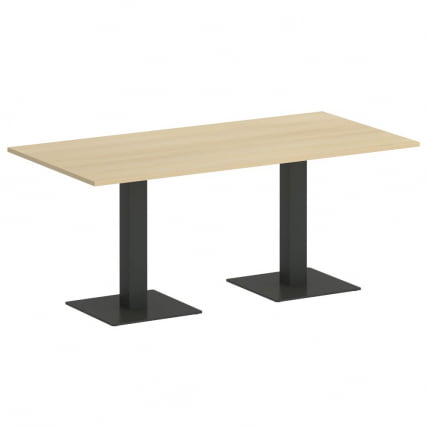 Стол прямоугольный ХОМЕ ОФФИCЕ ВР.СП-5-180.2 Акация Лорка/Антрацит металл / HOME OFFICE VR.SP-5-180.2_0