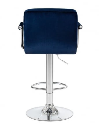 Стул барный ДОБРИН КРУГЕР АРМ (синий велюр (МДЖ9-117)) / DOBRIN KRUGER ARM (MJ9-117))_5